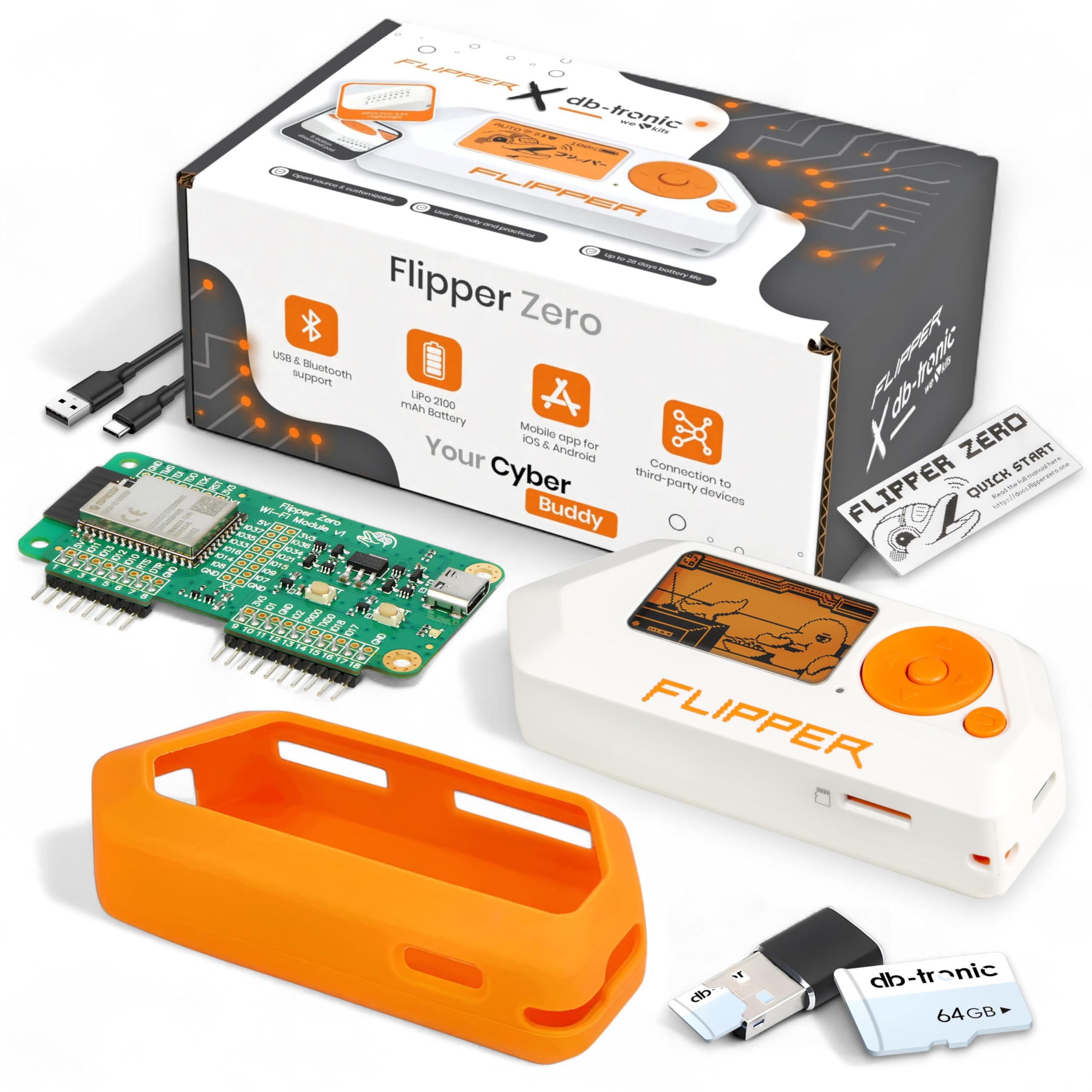 Flipper Zero フリッパーゼロ Wifi ボード full set Flipper Zero Starter Full Set | Flipper Zero | WiFi Board